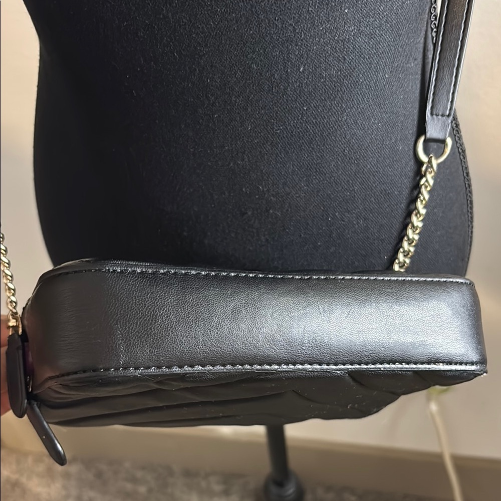 DKNY Black Quilted Crossbody Bag - Picture 8 of 8